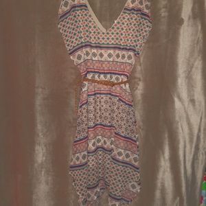 Woman's summer dress with lite material